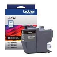 CARTUCHO BROTHER LC402BK NEGRO, RENDIMIENTO 550 PAGINAS CARTUCHO BROTHER LC402BK NEGRO, RENDIMIENTO 550 PAGINAS